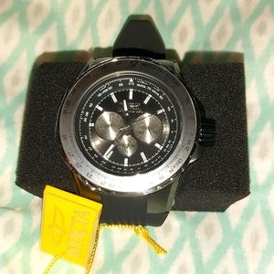 NWT Invicta Aviator 33033 Mens Watch 50mm